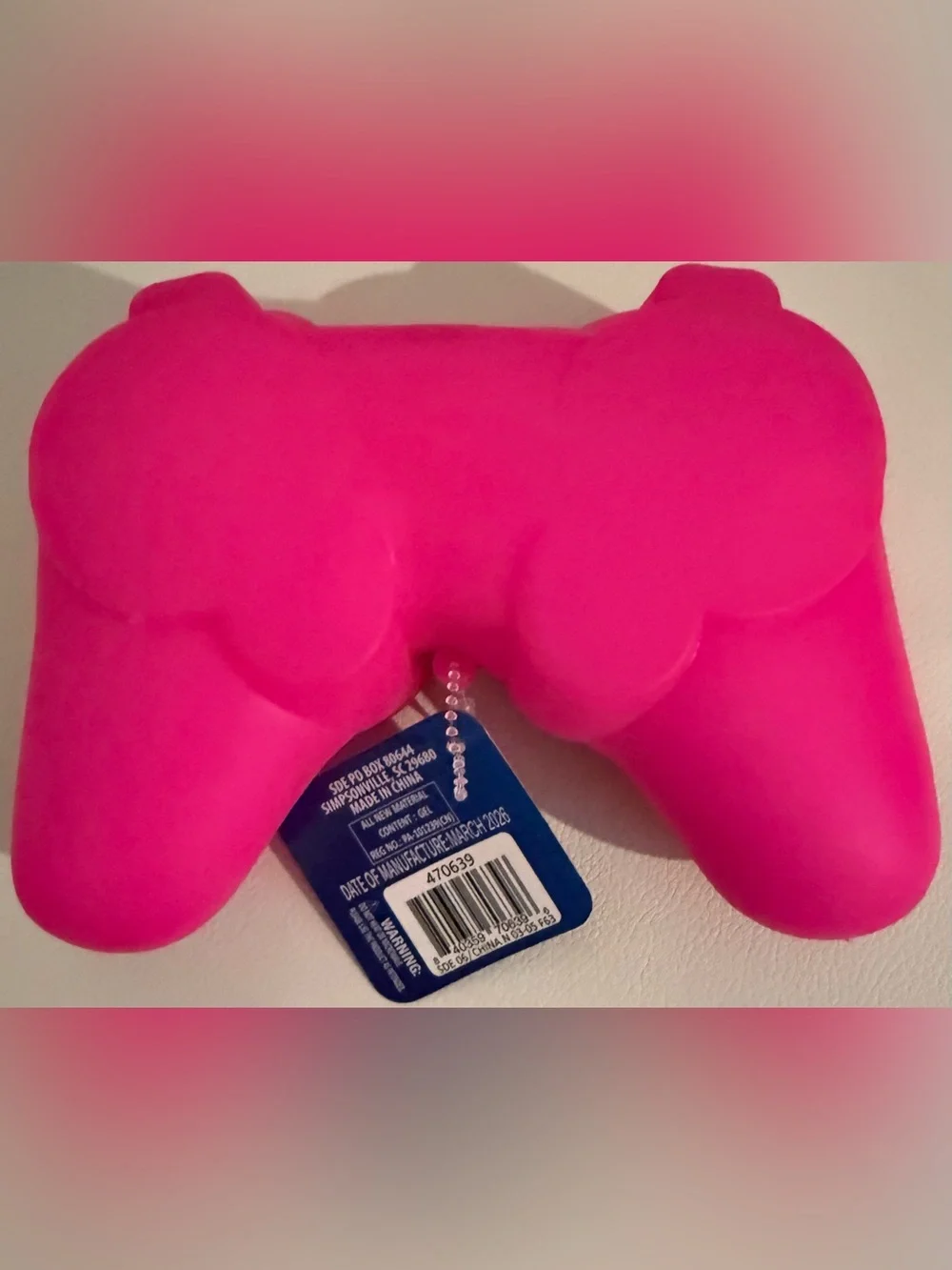 SUNNY DAYS SQUISHY GAME CONTROLLER PINK ORIGINAL VIRAL TOYMENDOUS TOY NWT RARE!